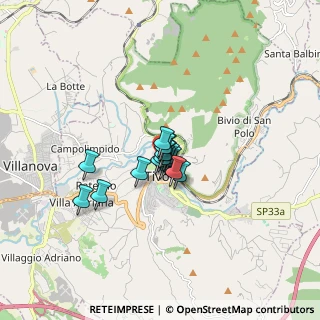 Mappa Via San Paolo, 00019 Tivoli RM, Italia (0.83125)