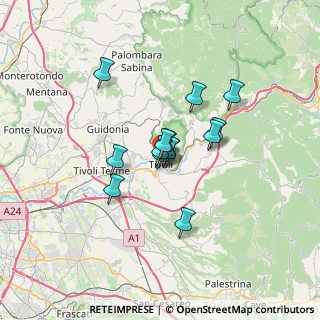 Mappa Via del Seminario, 00019 Tivoli RM, Italia (4.63643)