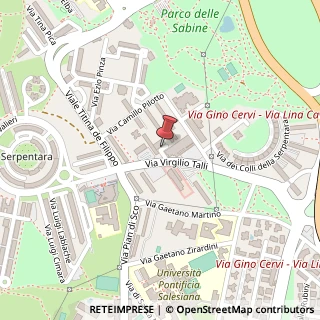Mappa Via Giovanni Boccomini, 27, 00139 Roma, Roma (Lazio)