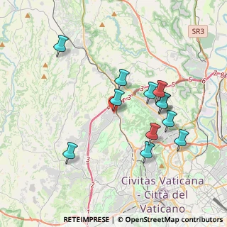 Mappa Via Pericle Perali, 00135 Roma RM, Italia (3.88083)