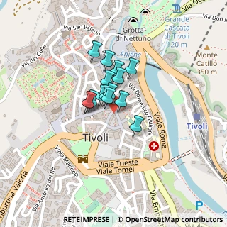 Mappa Via Ignazio Serra, 00019 Tivoli RM, Italia (0.12533)