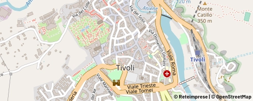 Mappa Tivoli