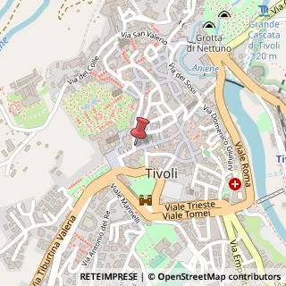 Mappa Via Vincenzo Pacifici, 4, 00019 Tivoli, Roma (Lazio)