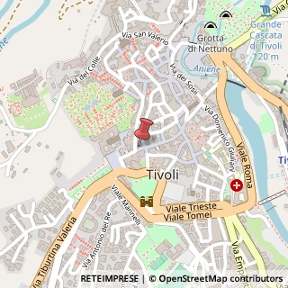Mappa Piazza Santa Croce,  7, 00019 Tivoli, Roma (Lazio)