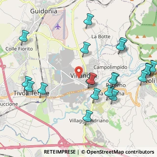 Mappa Via Gabrio Casati, 00012 Villanova RM, Italia (2.6135)