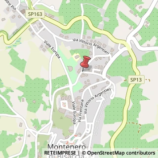 Mappa Via argentieri 159, 86036 Montenero di Bisaccia, Campobasso (Molise)