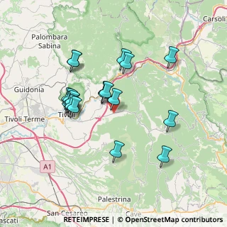 Mappa Via Empolitana, 00024 Castel Madama RM, Italia (6.943)