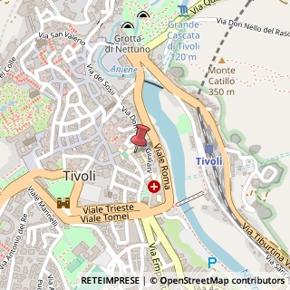 Mappa Largo Glovanna Baja, 9, 00019 Tivoli, Roma (Lazio)