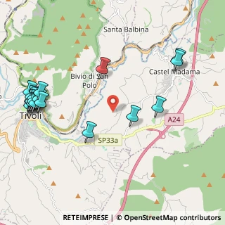 Mappa Via Fontanelle, 00024 Castel Madama RM, Italia (2.85056)