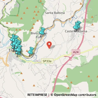 Mappa Via Fontanelle, 00024 Castel Madama RM, Italia (2.96933)