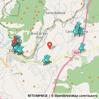Mappa Via Fontanelle, 00024 Castel Madama RM, Italia (2.932)