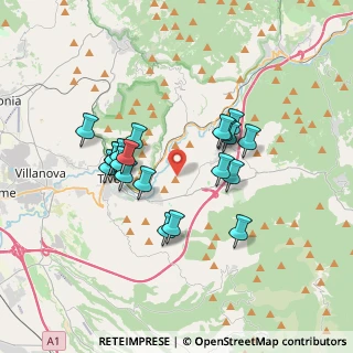 Mappa Via Fontanelle, 00024 Castel Madama RM, Italia (3.21)
