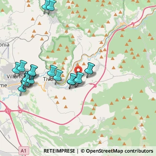 Mappa Via Fontanelle, 00024 Castel Madama RM, Italia (4.724)