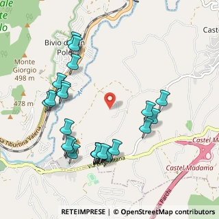 Mappa Via Fontanelle, 00024 Castel Madama RM, Italia (1.166)