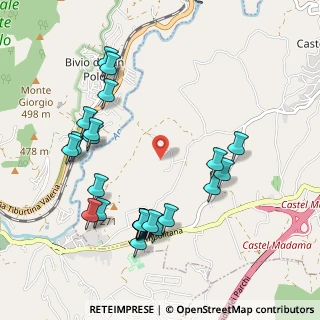 Mappa Via Fontanelle, 00024 Castel Madama RM, Italia (1.168)