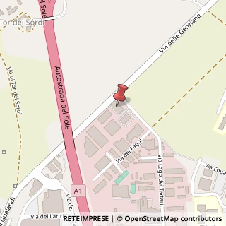 Mappa Via delle Genziane, 13/D, 00012 Tivoli, Roma (Lazio)