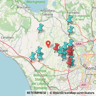 Mappa Largo Carlo Formichi, 00054 Fiumicino RM, Italia (7.78833)