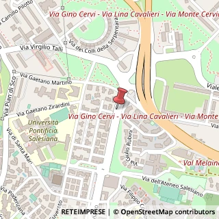 Mappa Via Ugo Della Seta, 43, 00139 Roma, Roma (Lazio)