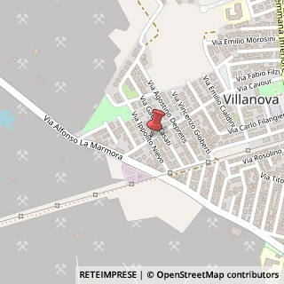 Mappa Via Ippolito Nievo, 59, 00012 Guidonia Montecelio, Roma (Lazio)