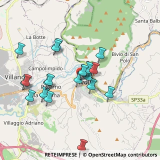 Mappa Via Boselli, 00019 Tivoli RM, Italia (1.8665)