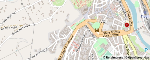 Mappa Tivoli