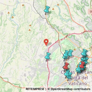 Mappa Via Scaldasole, 00166 Roma RM, Italia (7.1325)
