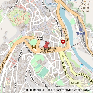 Mappa Viale Tomei, 45, 00019 Tivoli, Roma (Lazio)