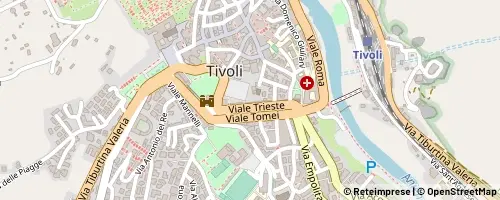 Mappa Tívoli