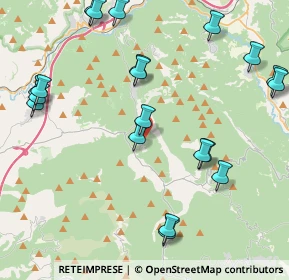 Mappa Via Cerro Piccione, 00020 Ciciliano RM, Italia (5.381)