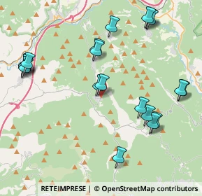 Mappa Via Cerro Piccione, 00020 Ciciliano RM, Italia (5.041)