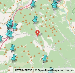 Mappa Via Cerro Piccione, 00020 Ciciliano RM, Italia (7.0225)