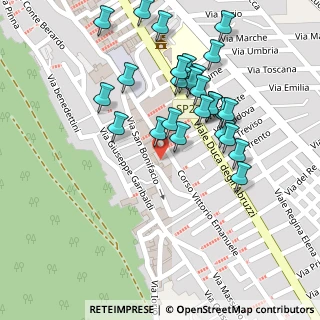 Mappa Corso Vittorio Emanuele, 67056 Luco dei Marsi AQ, Italia (0.10714)