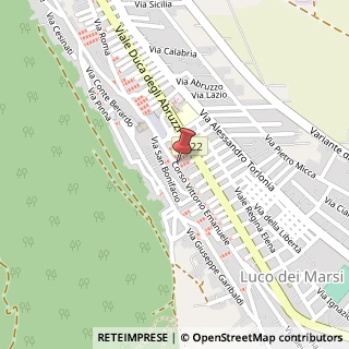 Mappa Corso Vittorio Emanuele, 29, 67056 Luco dei Marsi, L'Aquila (Abruzzo)