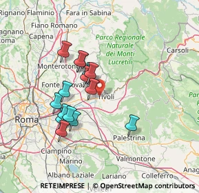 Mappa Via degli Orti, 00019 Tivoli RM, Italia (12.59267)