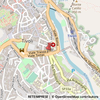 Mappa 00019 Tivoli RM, Italia, 00019 Tivoli, Roma (Lazio)