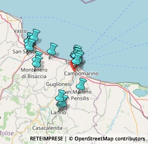 Mappa 900, 86039 Termoli CB, Italia (13.4805)