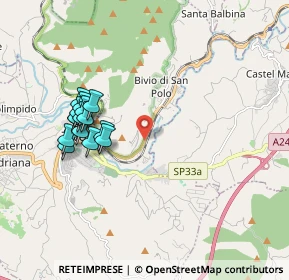 Mappa SS5 km 34.800, 00019 Tivoli RM, Italia (1.90667)