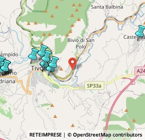 Mappa SS5 km 34.800, 00019 Tivoli RM, Italia (2.87429)