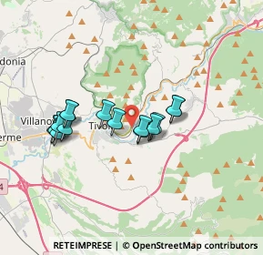 Mappa SS5 km 34.800, 00019 Tivoli RM, Italia (3.092)