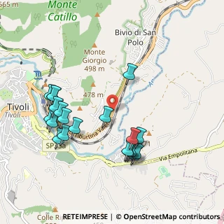 Mappa SS5 km 34.800, 00019 Tivoli RM, Italia (1.0935)
