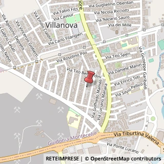 Mappa Via Fratelli Cervi, 24, 00012 Tivoli, Roma (Lazio)