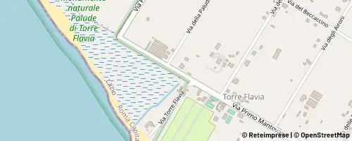 Mappa Ladispoli