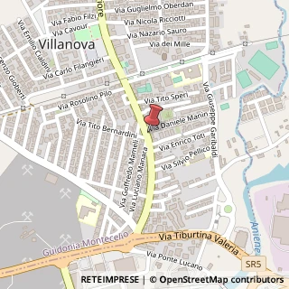 Mappa Via Maremmana Inferiore, 124, 00012 Tivoli, Roma (Lazio)