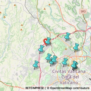 Mappa Via Maria Giudice, 00135 Roma RM, Italia (4.78917)