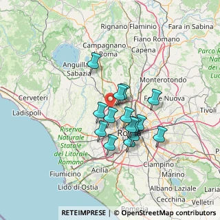 Mappa Via Angelo Rocca, 00135 Roma RM, Italia (10.94333)