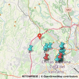 Mappa Via Angelo Rocca, 00135 Roma RM, Italia (5.54882)