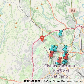 Mappa Via Angelo Rocca, 00135 Roma RM, Italia (5.33727)