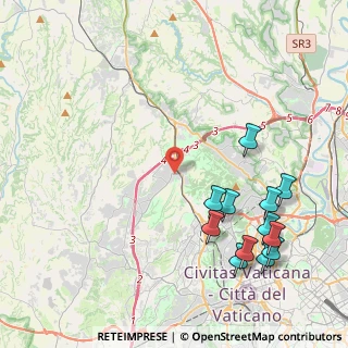 Mappa Via Tarsia, 00135 Roma RM, Italia (5.37333)