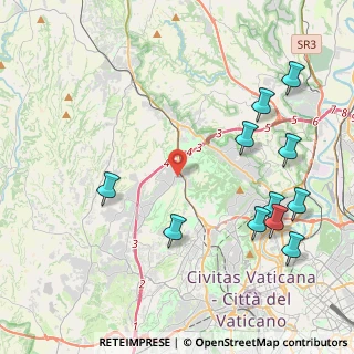 Mappa Via Angelo Rocca, 00135 Roma RM, Italia (5.32909)