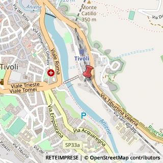 Mappa Via Sant'Agnese, 10, 00019 Tivoli, Roma (Lazio)